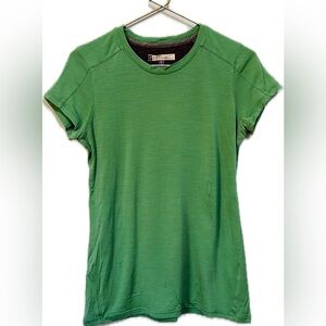 ibex Merino Wool T-shirt Green Size S